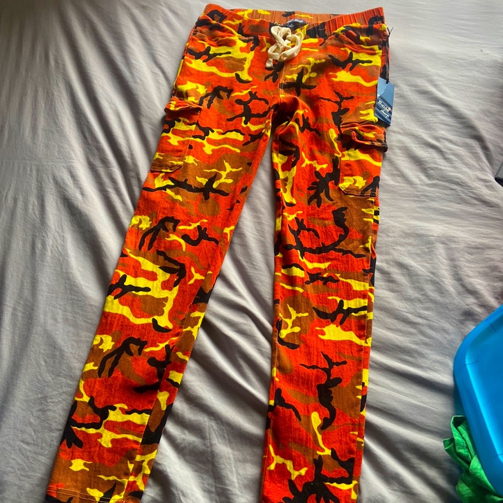 Xl bottom sharp camo pants